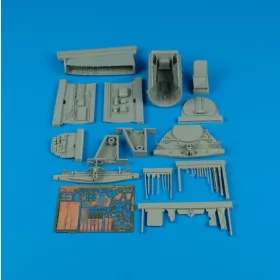   Aires Messerschitt Me 262A Schwalbe Cockpit & Wheel Bay Set for Trumpeter Bausatz - Messerschmitt Me 262A Schwalbe – cockpit- és futóműakna-készlet