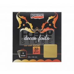 Pentart Dekorfólia metál arany 20736
