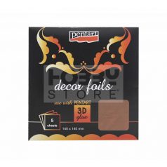 Pentart Dekorfólia metál bronz 20738