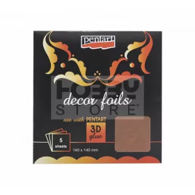 Pentart Dekorfólia metál bronz 20738