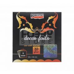 Pentart Dekorfólia hologram gllitterek 20745