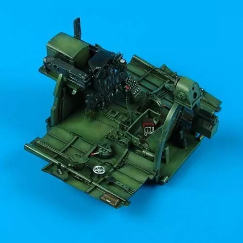 Aires Nakajima Ki84 Hayate cockpit set für Hasegawa Bausatz - cockpitkészlet