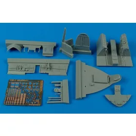   Aires F8F-1 Bearcat cockpit set Für Trumpeter Bausatz - cockpitkészlet