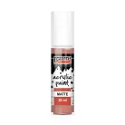 Pentart Matt korall színű akrilfesték - hobbi festék 20 ml 20967