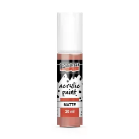Pentart matt akrilfesték - korall 20 ml