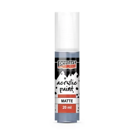 Pentart Matt vintage kék színű akrilfesték - hobbi festék 20 ml 20975