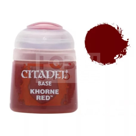 Citadel Colour Base - Khorne Red 12 ml akrilfesték 21-04