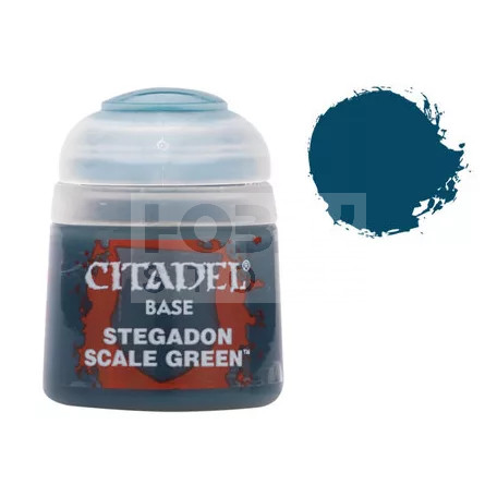 Citadel Colour Base - Stegadon Scale Green 12 ml akrilfesték 21-10