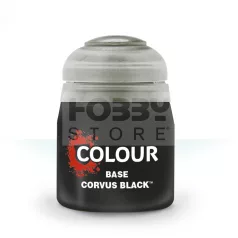 Citadel Colour Base - Corvus Black 12 ml akrilfesték 21-44
