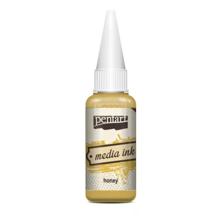 Pentart Média tinta mézsárga 20 ml 21011
