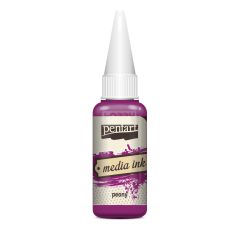 Pentart Média tinta bazsarózsa 20 ml 21018
