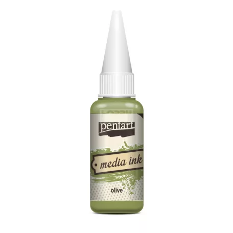 Pentart Média tinta olíva 20 ml 21034