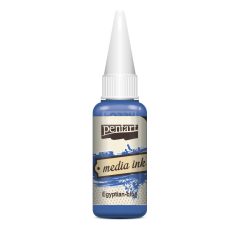 Pentart Média tinta egyiptomi kék 20 ml 21046
