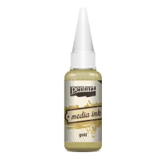 Pentart Média tinta metál arany 20 ml 21050