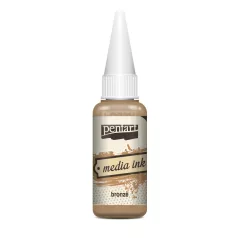 Pentart Média tinta metál bronz 20 ml 21051