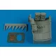 Aires Bf 109E radio equipment for Eduard - repülőgép-rádióberendezés
