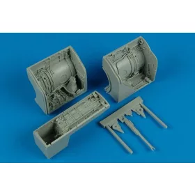 Aires MiG-23 Flogger wheel bay for Trumpeter - futóműakna