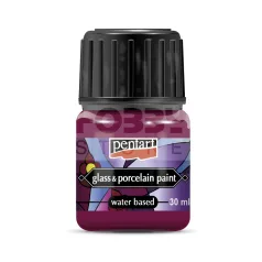 Pentart Üveg és porcelánfesték magenta 30 ml 21338