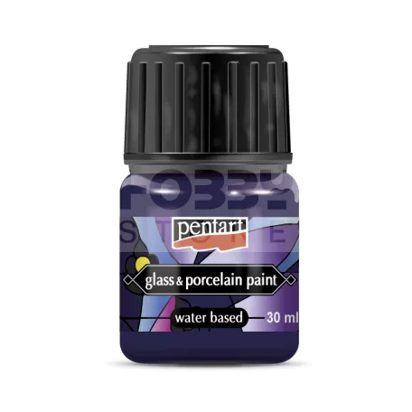 Pentart Üveg és porcelánfesték lila 30 ml 21339