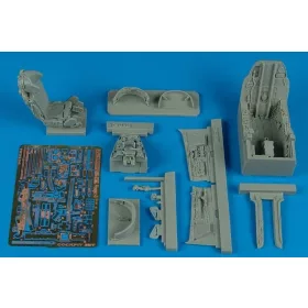 Aires MiG-23ML Flogger G cockpit set (TRU) - cockpitkészlet