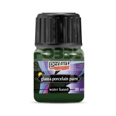 Pentart Üveg és porcelánfesték zöld 30 ml 21342