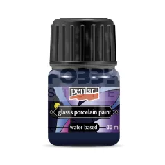 Pentart Üveg és porcelánfesték kék 30 ml 21345