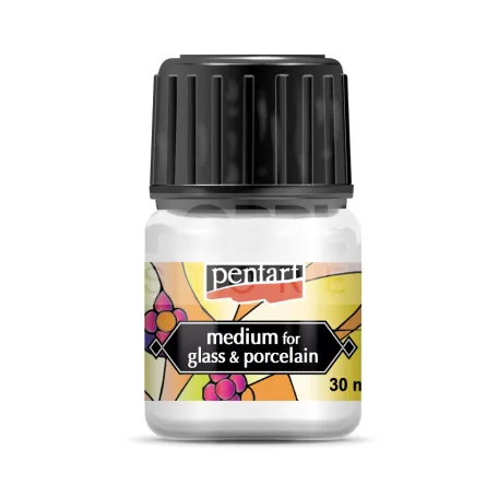 Pentart Üveg és porcelánfesték médium 30 ml 21350