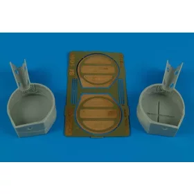 Aires Bf 109F wheel bay for Hasegawa - futóműakna