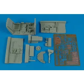   Aires Bf 109F-2/F-4 cockpit set for Hasegawa - cockpitkészlet