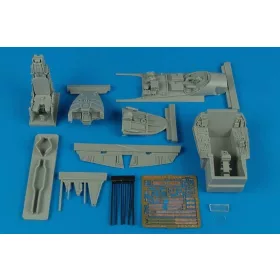 Aires EF 2000A Typhoon cockpit set - cockpitkészlet
