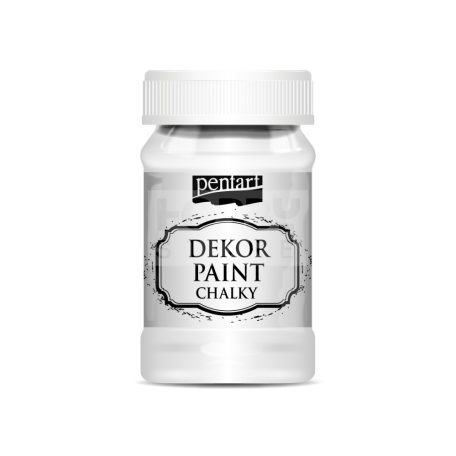 Pentart Dekorfesték lágy (chalky) fehér 100 ml 21472