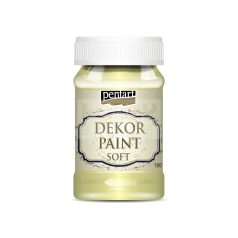 Pentart Dekorfesték lágy (chalky) sárga 100 ml 21474