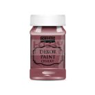 Pentart Dekorfesték lágy (chalky) burgundi vörös 100 ml 21477