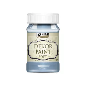 Pentart dekor krétafesték - lenkék 100 ml