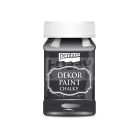 Pentart Dekorfesték lágy (chalky) fekete 100 ml 21481