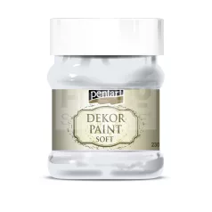 Pentart Dekorfesték lágy (chalky) törtfehér 230 ml 21483
