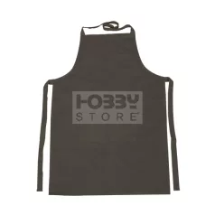 Kötény zsebbel 70x75 cm, fekete 21514