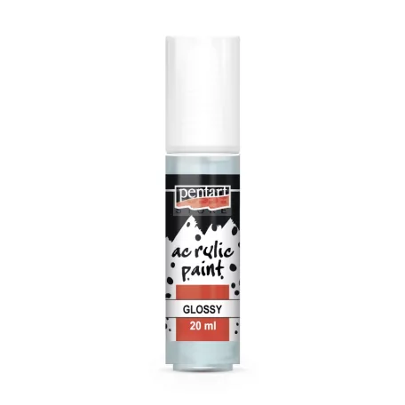 Pentart Fényes jégkék színű akril bázisú hobbi festék 20 ml