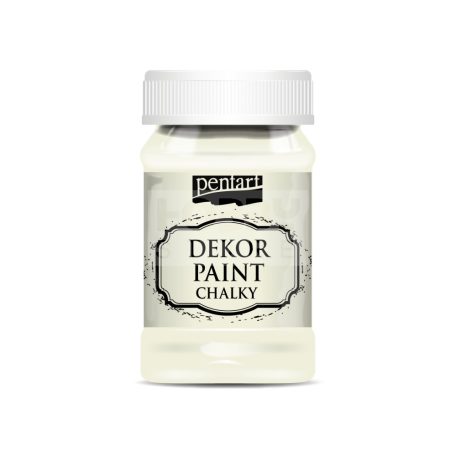 Pentart Dekorfesték lágy (chalky) krémfehér 100 ml 21627