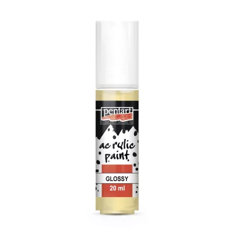 Pentart Fényes tejeskávé színű akril bázisú hobbi festék 20 ml