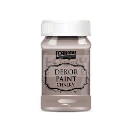 Pentart Dekorfesték lágy (chalky) tejcsokoládé 100 ml 21632