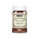 Pentart Dekorfesték lágy (chalky) barna 100 ml 21633