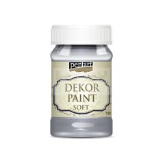 Pentart Dekorfesték lágy (chalky) szürke 100 ml 21639