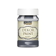   Pentart Dekorfesték lágy (chalky) grafitszürke 100 ml 21641