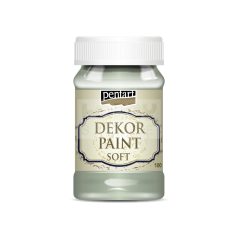   Pentart Dekorfesték lágy (chalky) country-zöld 100 ml 21642