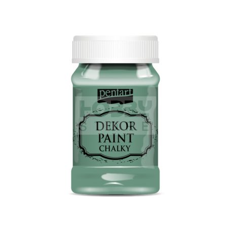 Pentart Dekorfesték lágy (chalky) türkizzöld 100 ml 21643