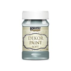   Pentart Dekorfesték lágy (chalky) country-kék 100 ml 21645