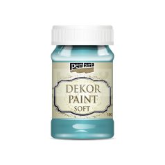 Pentart Dekorfesték lágy (chalky) türkizkék 100 ml 21646