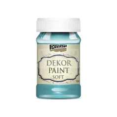 Pentart Dekorfesték lágy (chalky) türkizkék 100 ml 21646