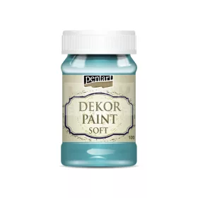 Pentart dekor krétafesték - türkizkék 100 ml